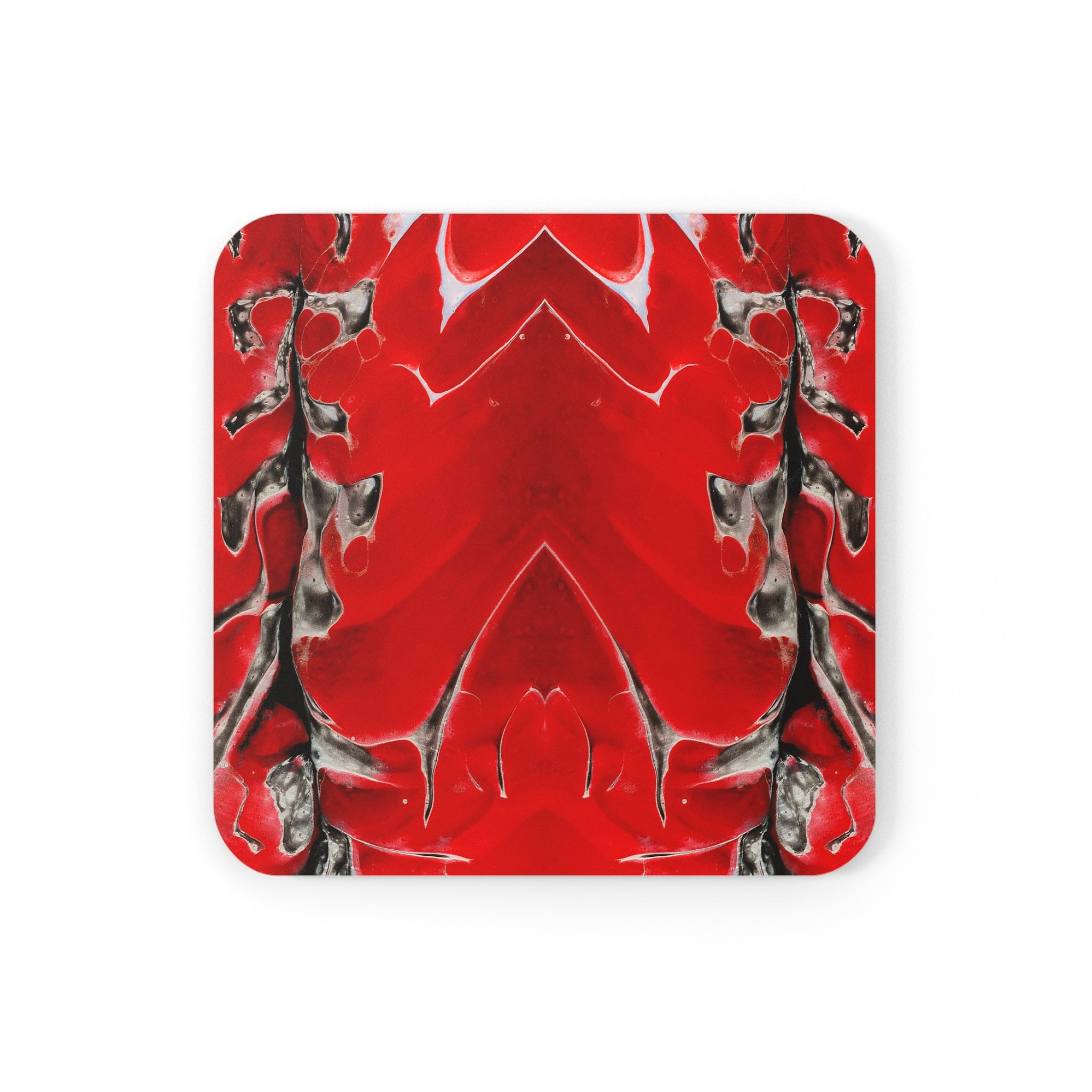 Cameron Creations - Splitting Tongues - Stylish Coffee Coaster - Square Front