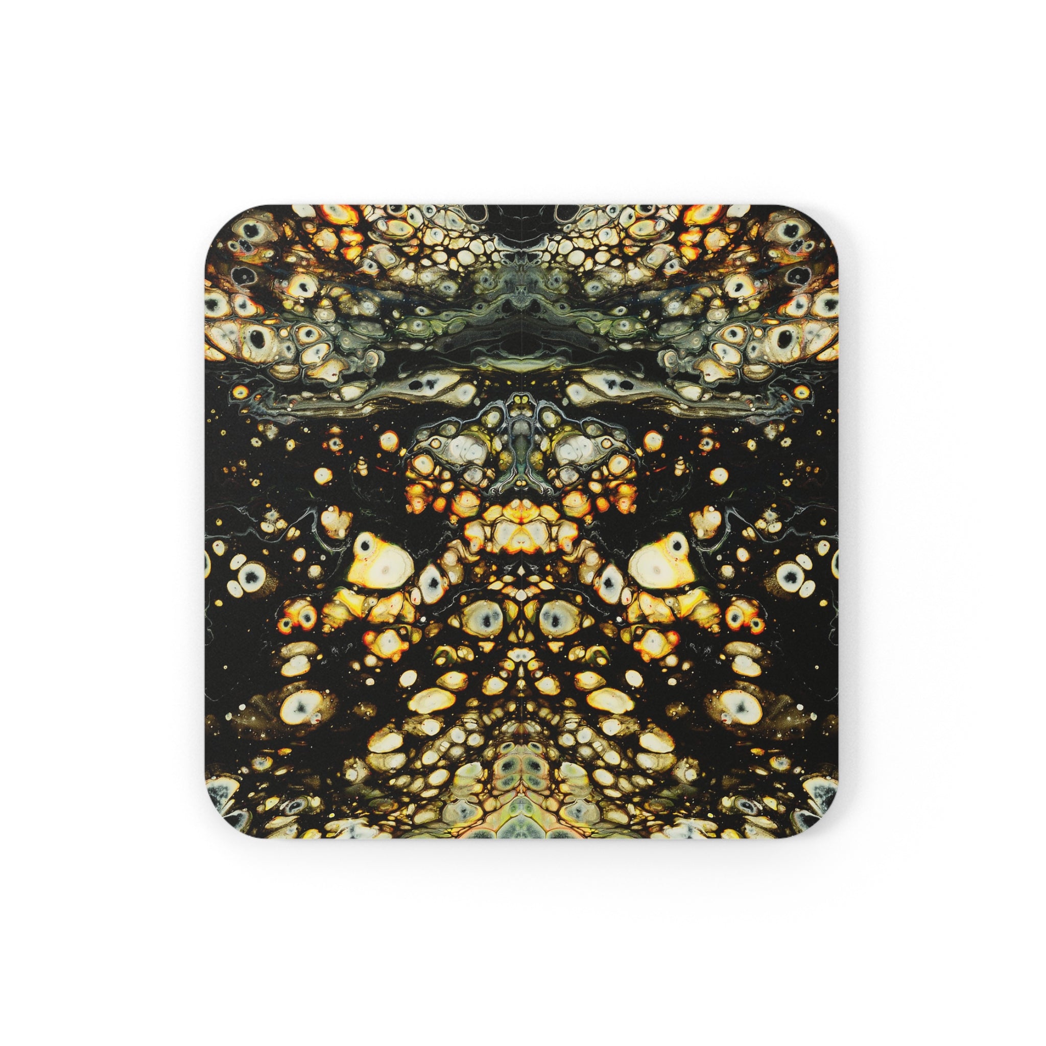 Cameron Creations - Microbial Pool - Stylish Coffee Coaster - Square Front