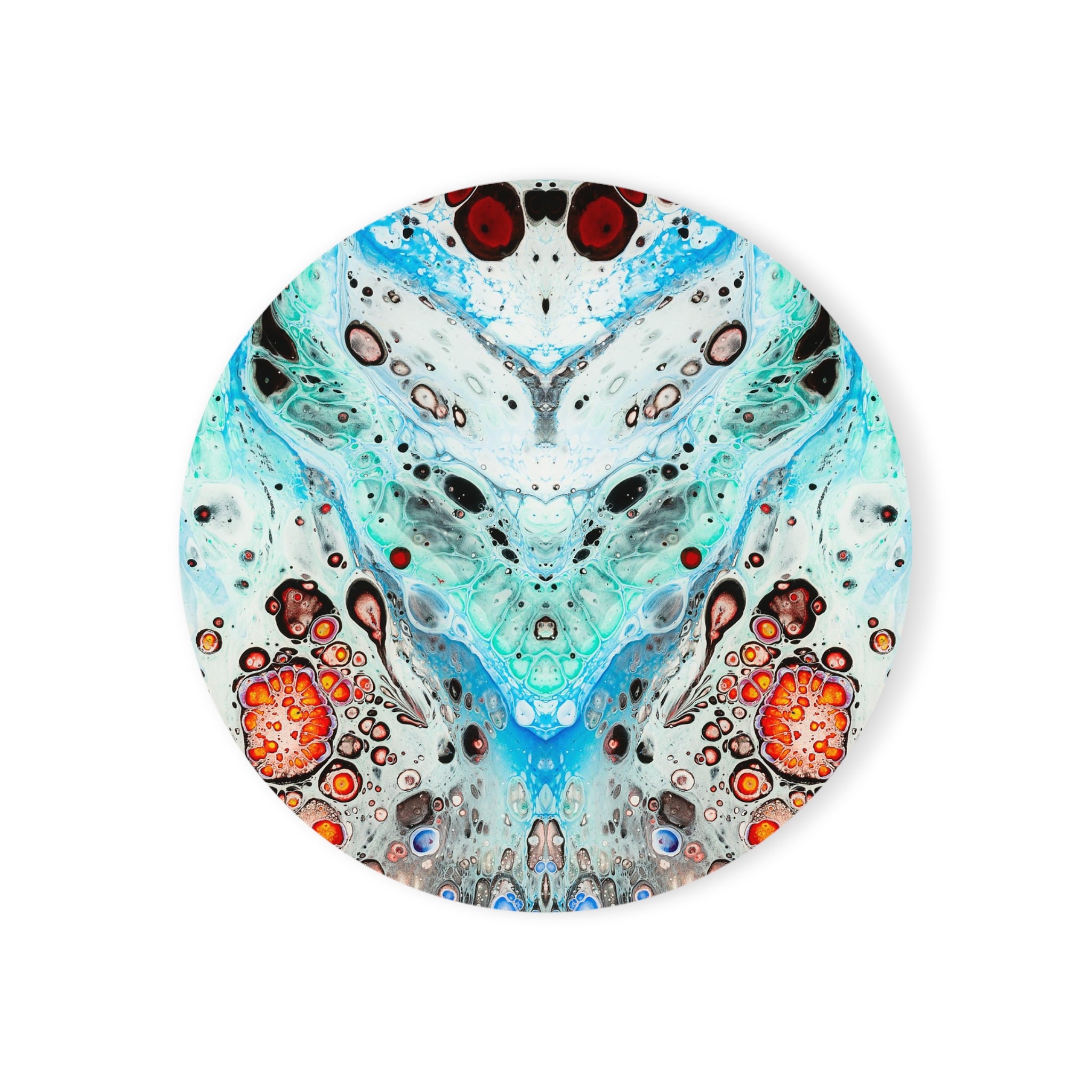 Cameron Creations - Surface Of Teita - Stylish Coffee Coaster - Circle Front