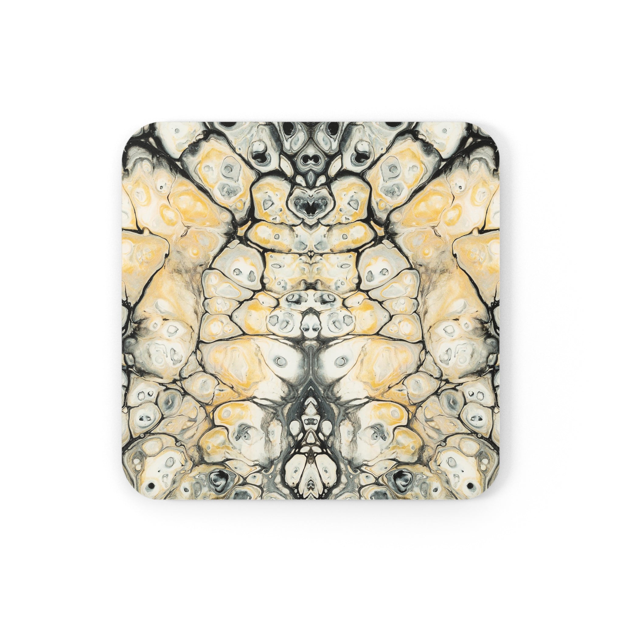 Cameron Creations - Moon Of Panos - Stylish Coffee Coaster - Square Front