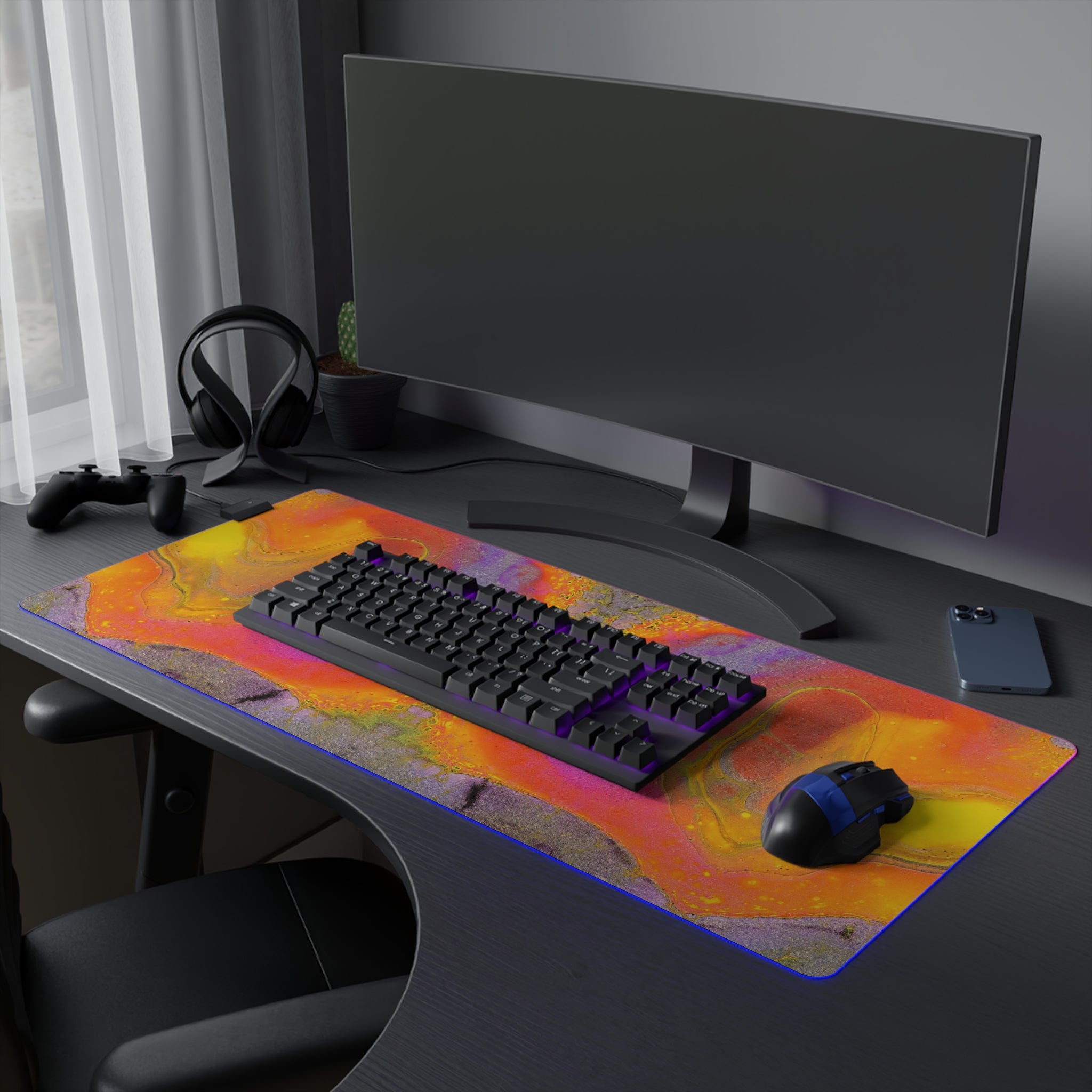 Smooth Moves - LED Gaming Mouse Pad