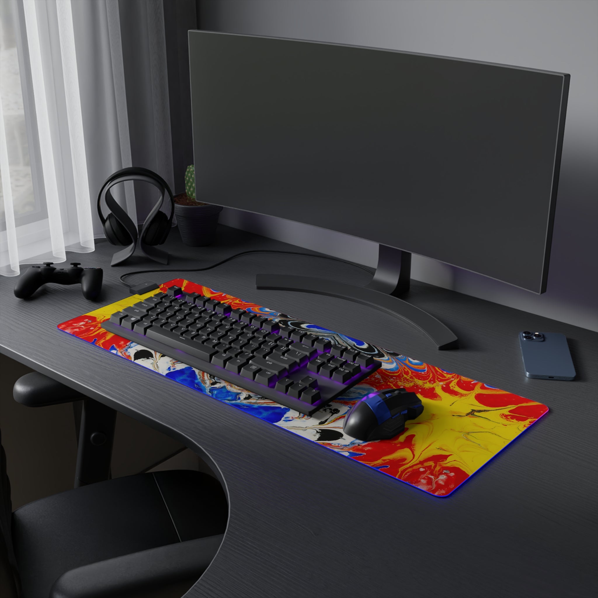 Central Core - LED Gaming Mouse Pad