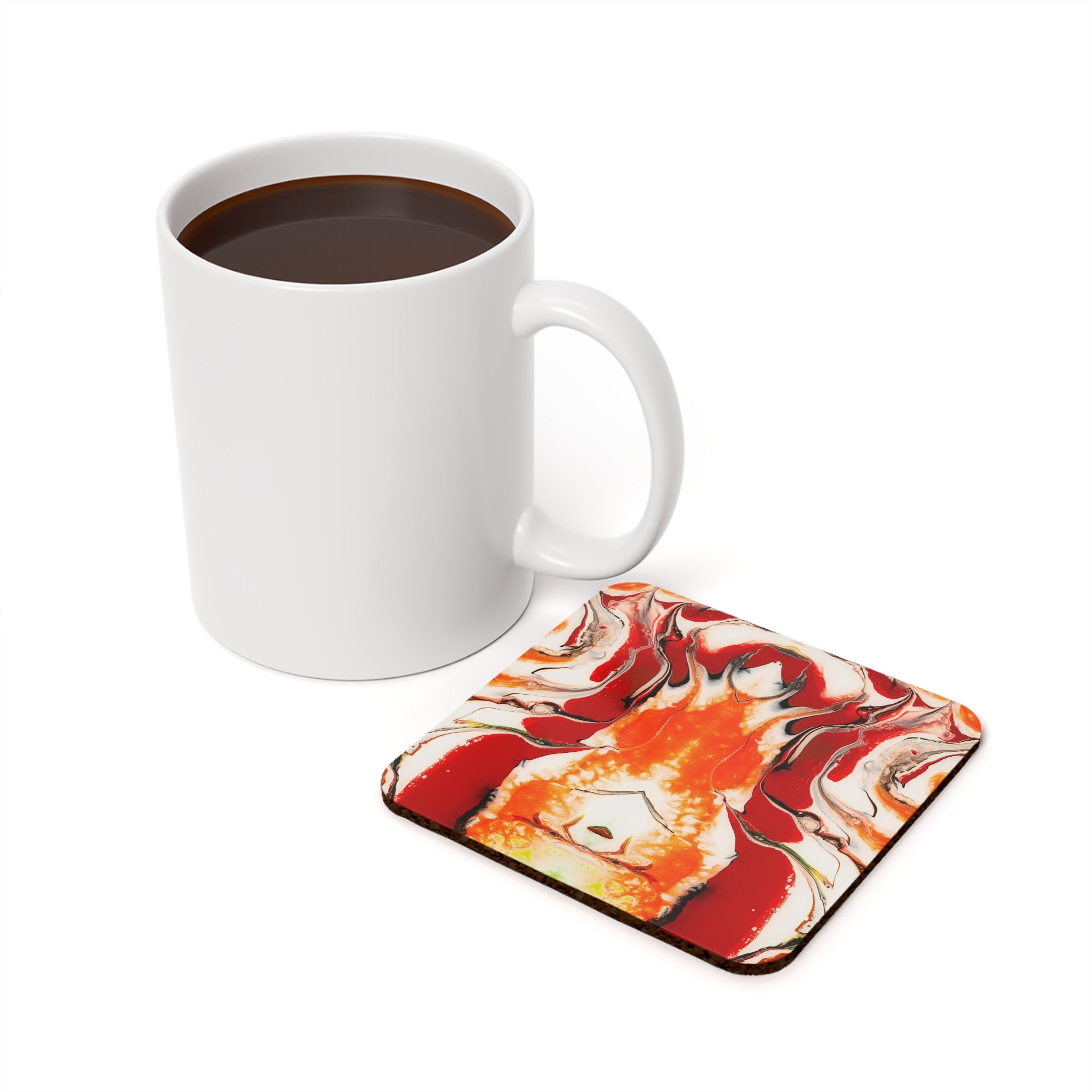 Cameron Creations - Rivers Of Hellandria - Stylish Coffee Coaster - Context Square