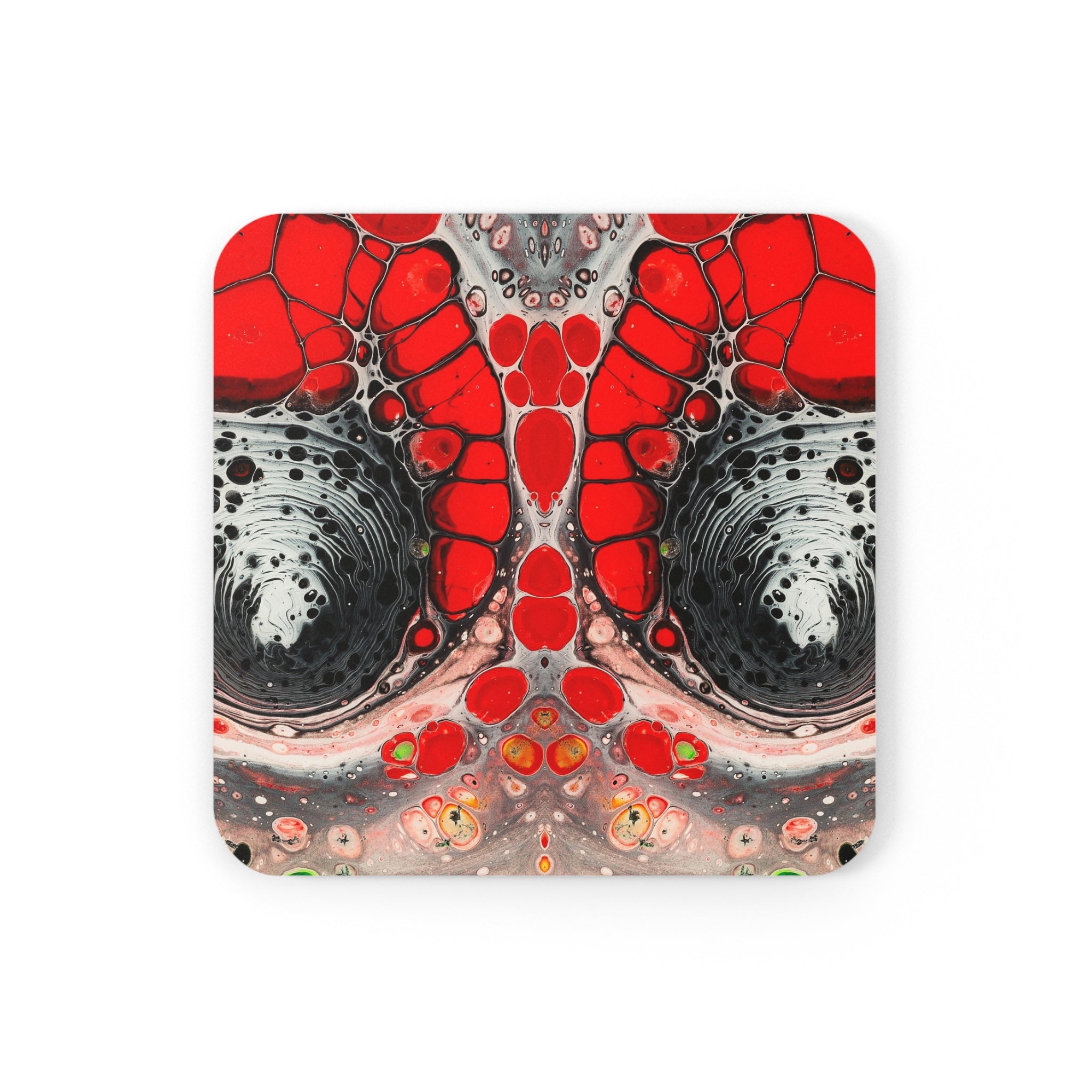 Cameron Creations - Galaxy Funnel - Stylish Coffee Coaster - Square Front