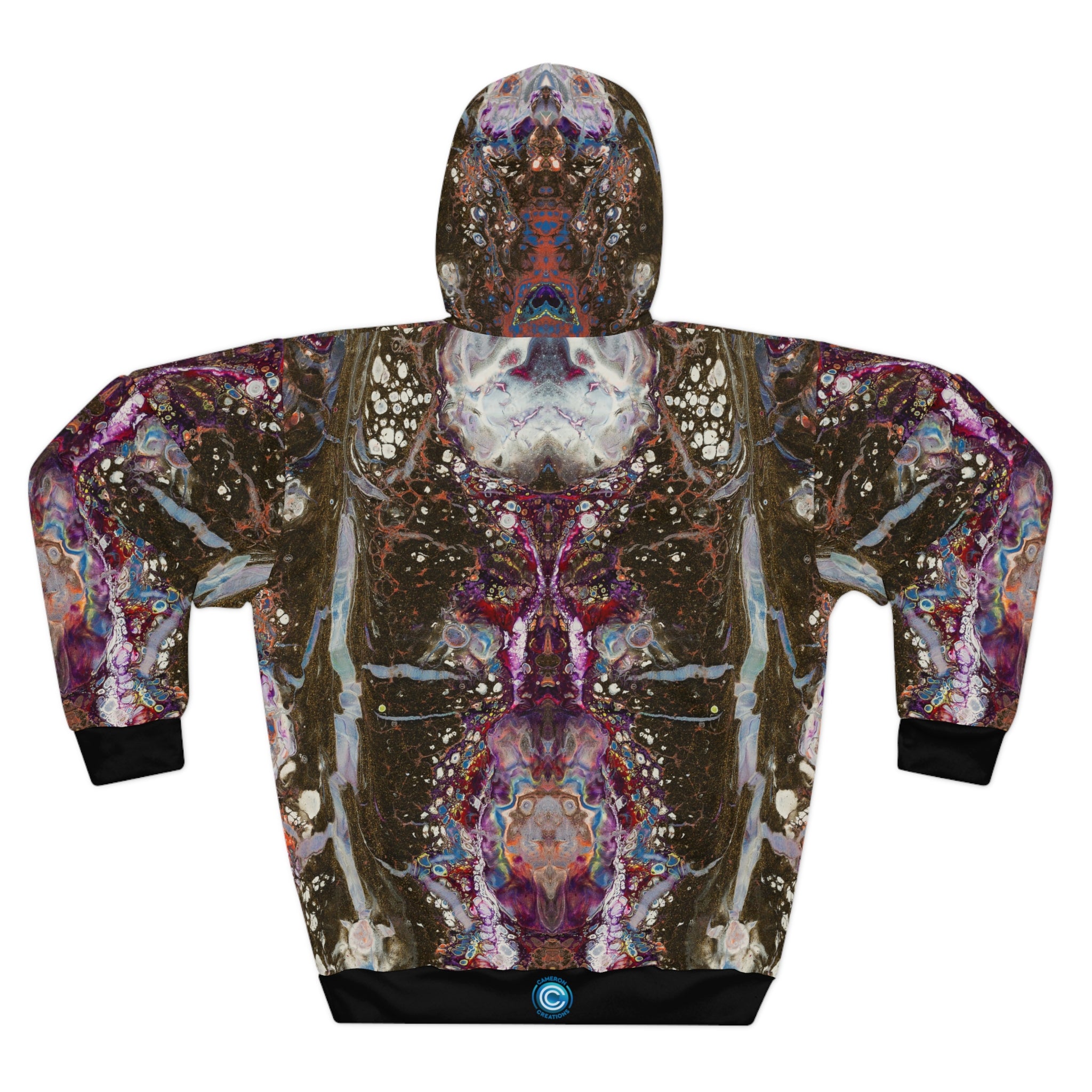 Cameron Creations - Jungles Of Naroutu - Pullover Hoodie - Back