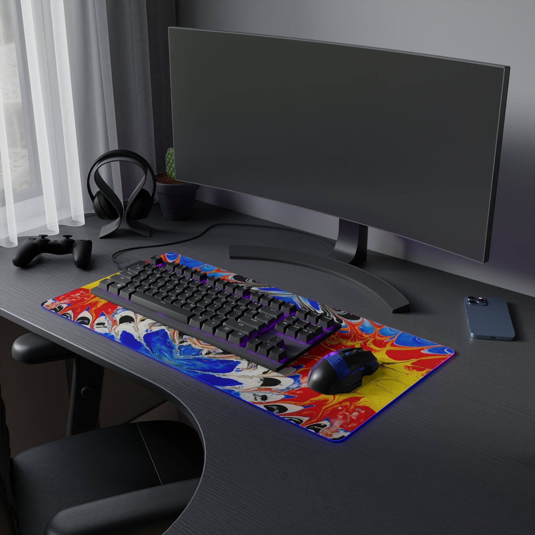 Central Core - LED Gaming Mouse Pad