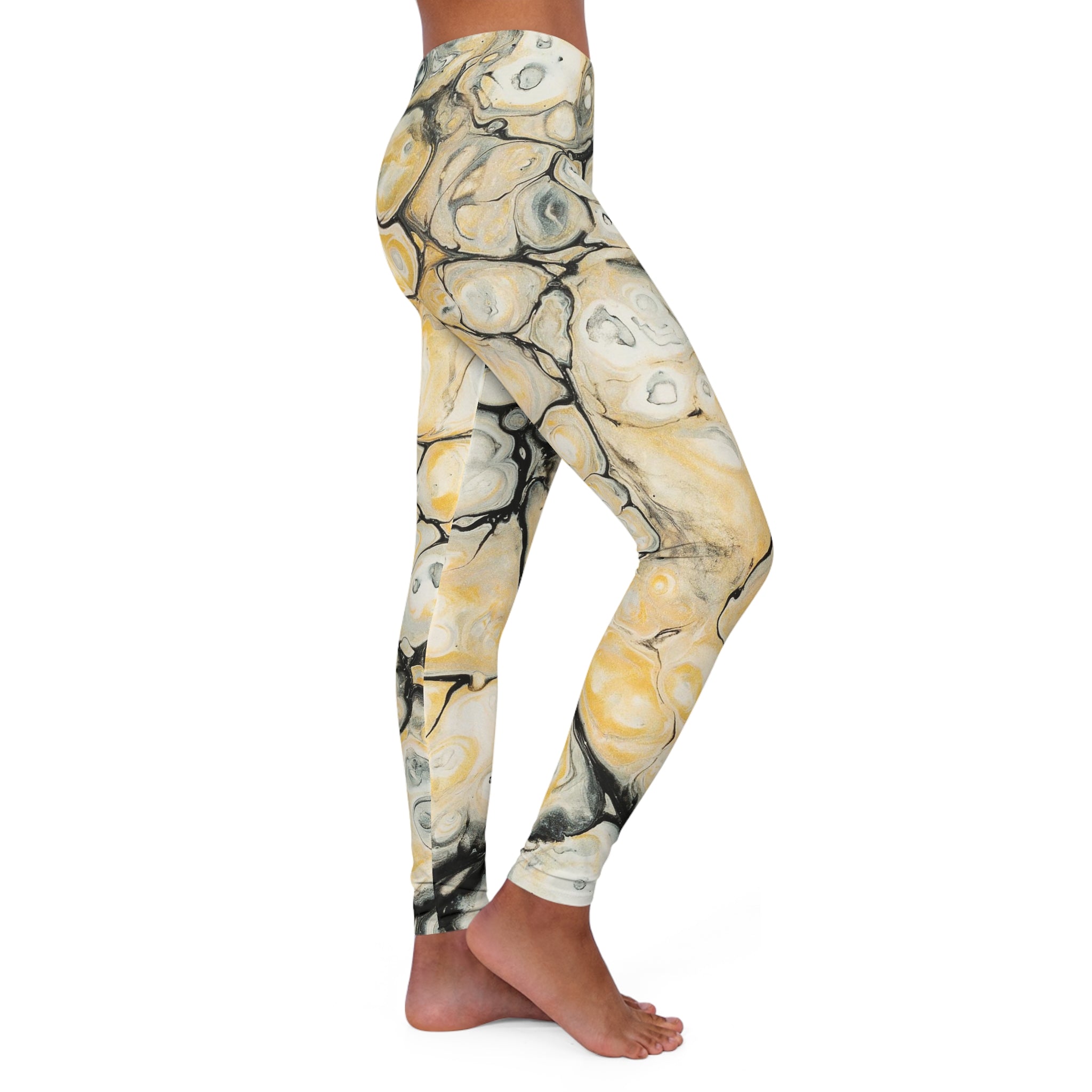 Women's Casual Leggings - Moon Of Panos - Right