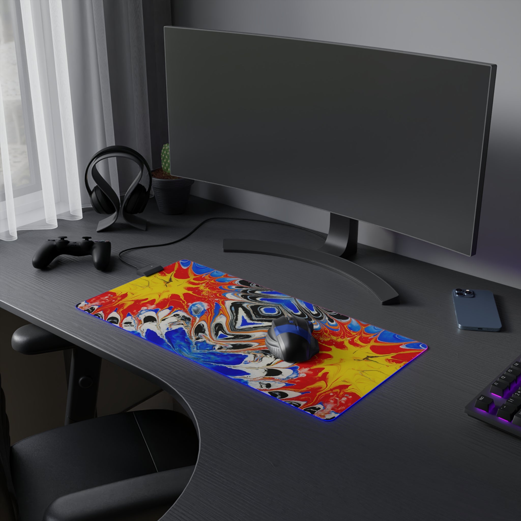 Central Core - LED Gaming Mouse Pad