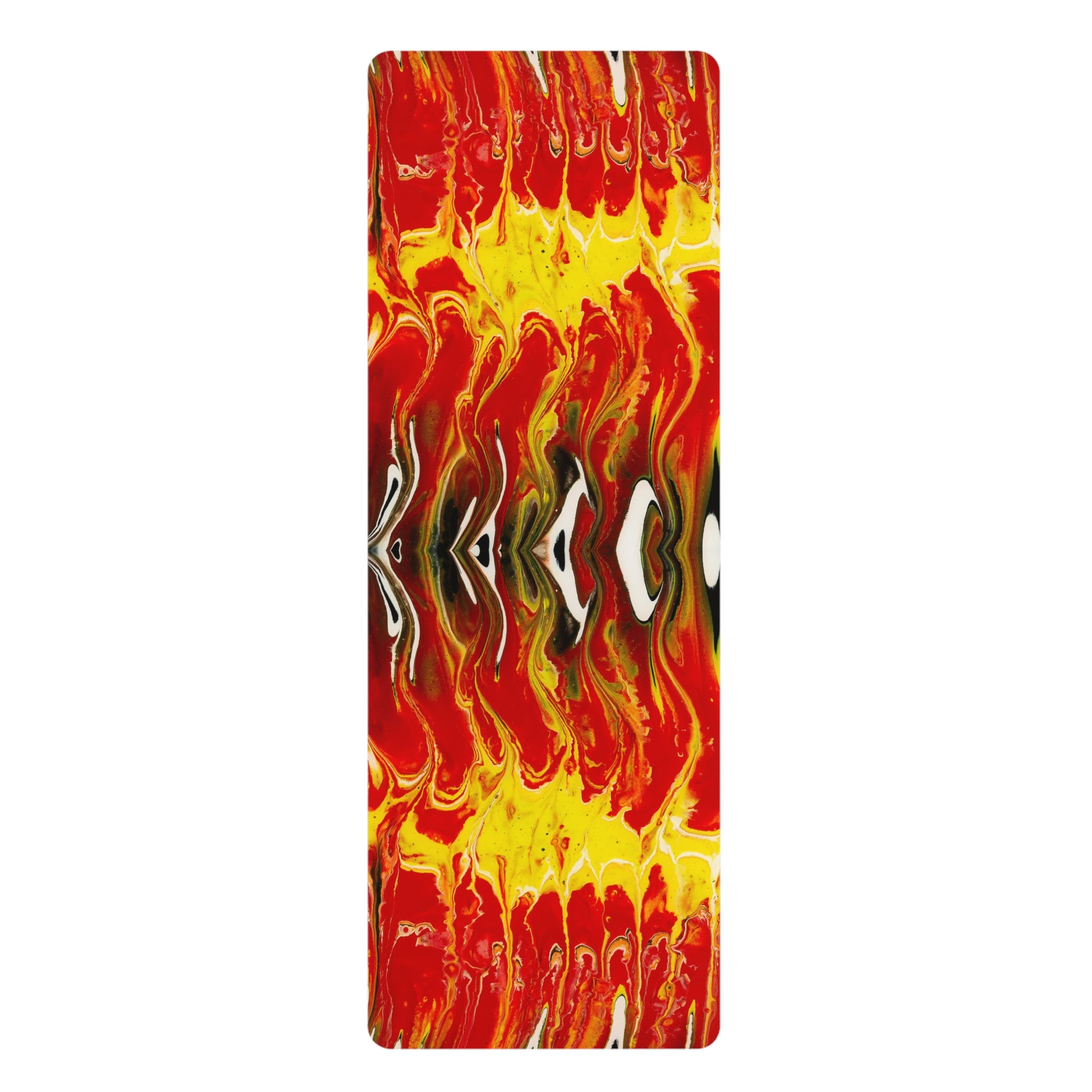 Internal Flames - Rubber Yoga Mat