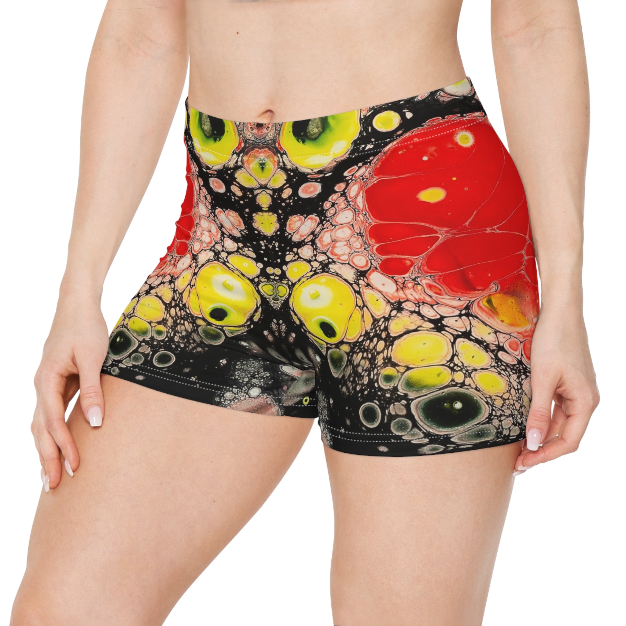 Women's Sport Shorts - Celestial Celebrities - Front