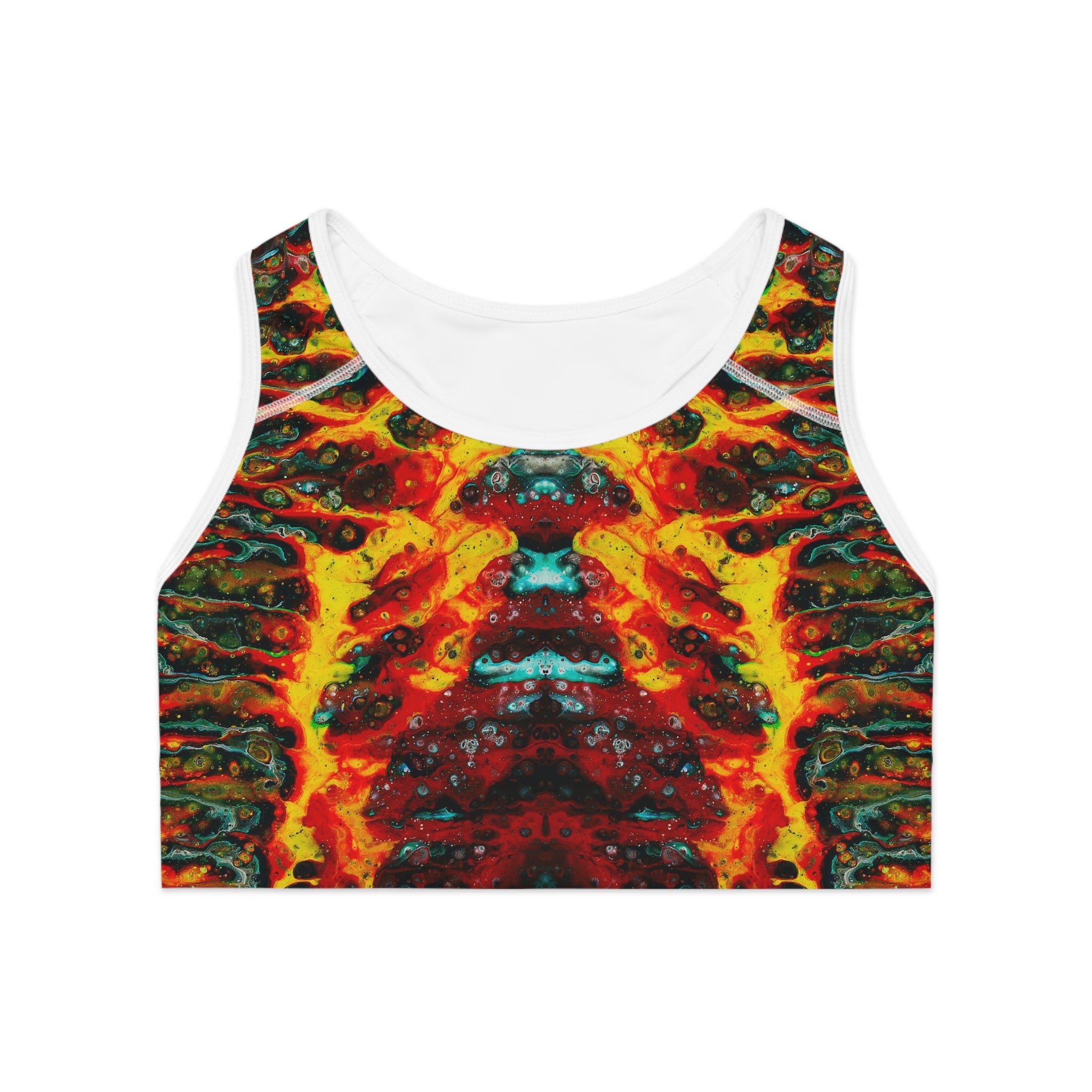 Floating Flames - Women's Sports Bra