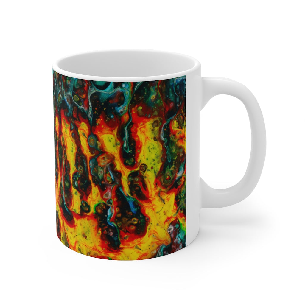 Floating Flames - Ceramic Mug - Cameron Creations Ltd.