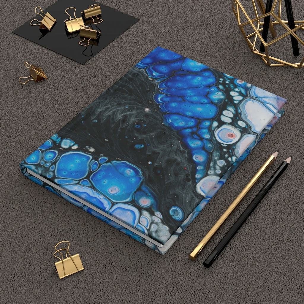 Black Hole Funnel - Hardcover Journals - Cameron Creations Ltd.