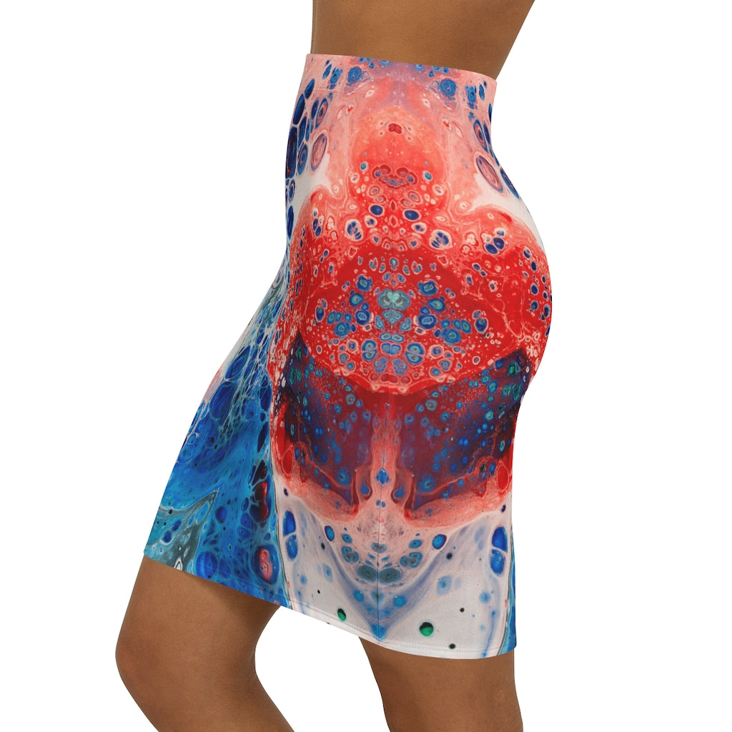Nokturo Portal - Women's Mini Skirt - Cameron Creations Ltd.