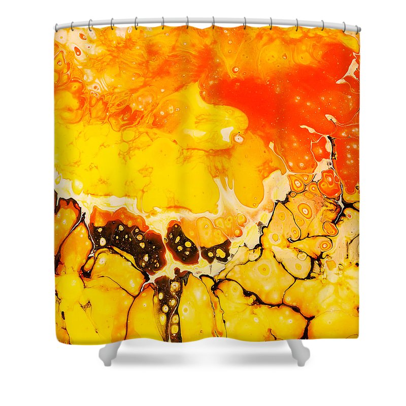 Surface of the Sun - Shower Curtains - Cameron Creations Ltd.