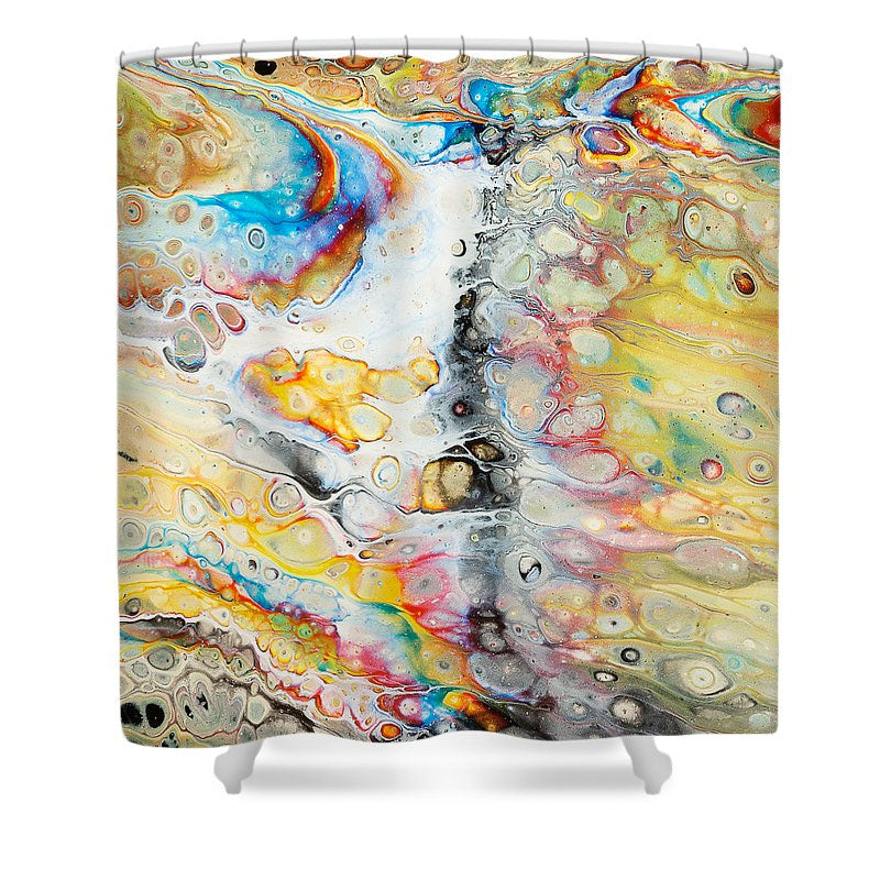 Universal Collision - Shower Curtains - Cameron Creations Ltd.