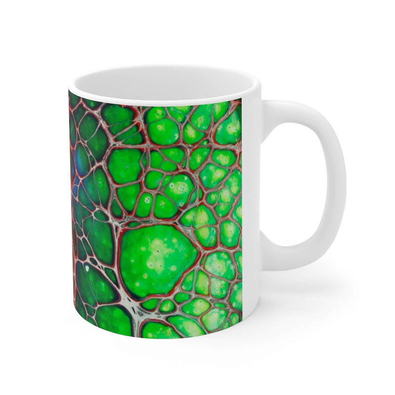 Web Shield - Ceramic Mug - Cameron Creations Ltd.